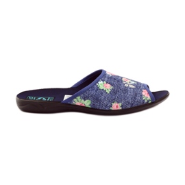 Women's Adanex pink denim slippers blue green red