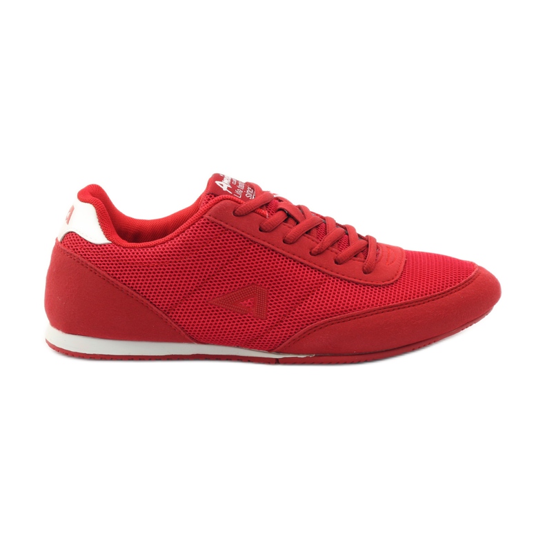 American Club American 7066 red jogging sport white
