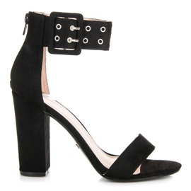 Seastar Rock sandals with a zipper black