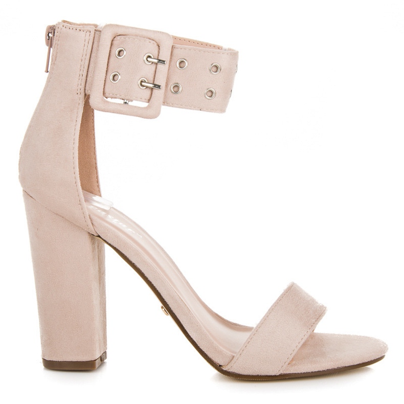 Seastar Rock sandals with a zipper brown