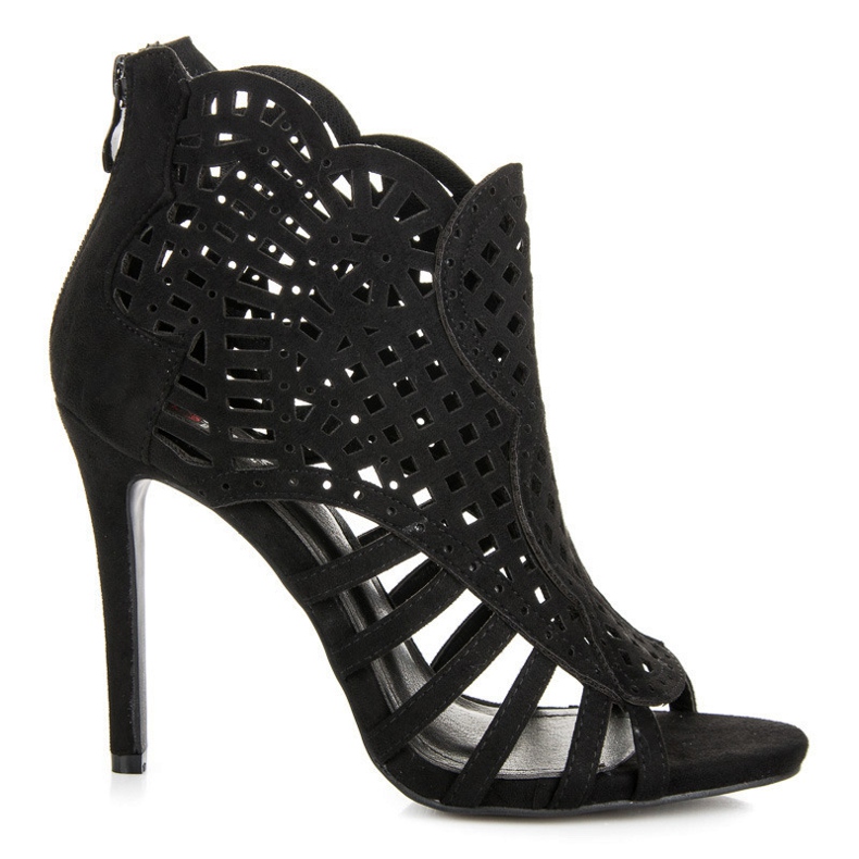 Seastar Openwork Sandals On A Slider black