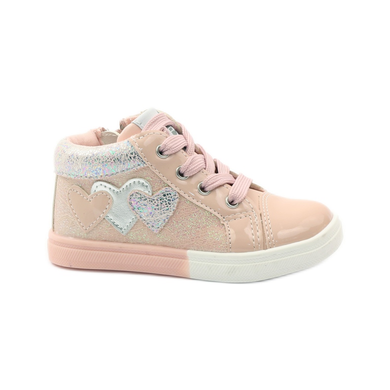 American Club Sporty girls' American hearts pink grey American Club Sporty girls' American hearts pink grey