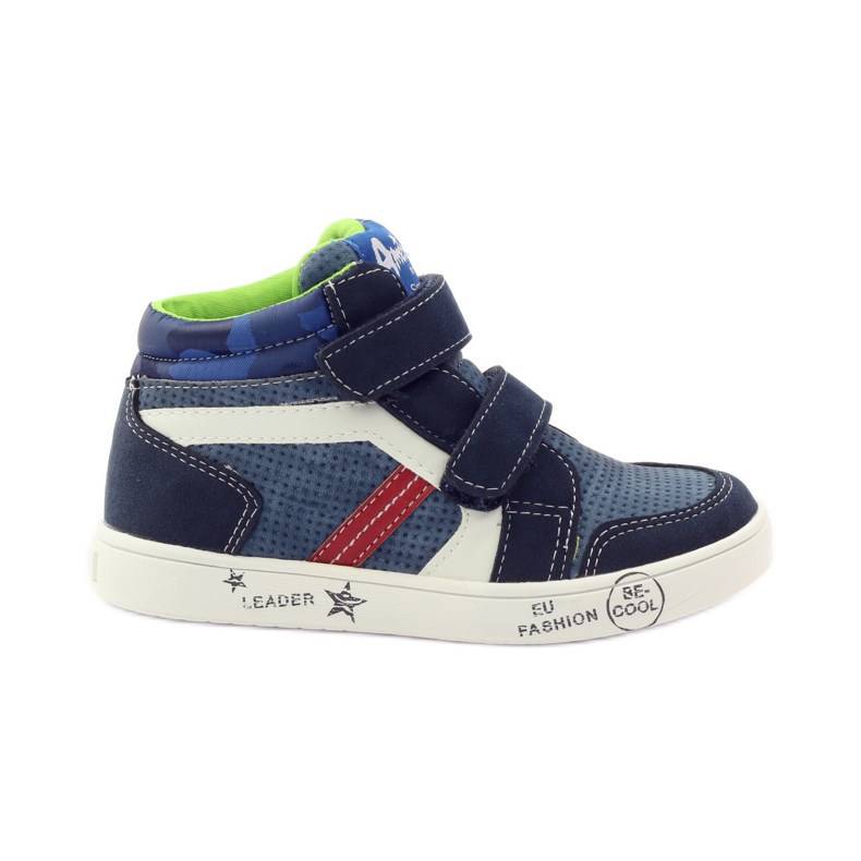 American Club American 17353 sports shoes navy blue red white
