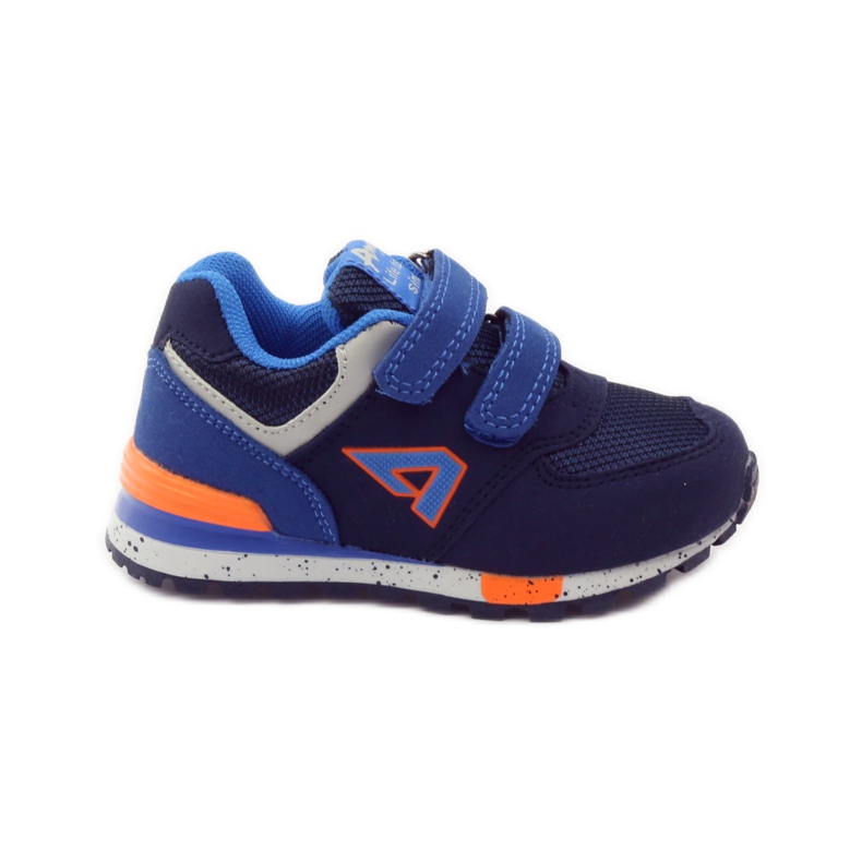 American Club American 15110 sneakers navy blue orange