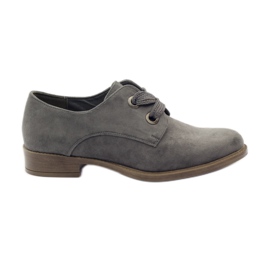 Women's suede shoes Sergio Leone 303 grey
