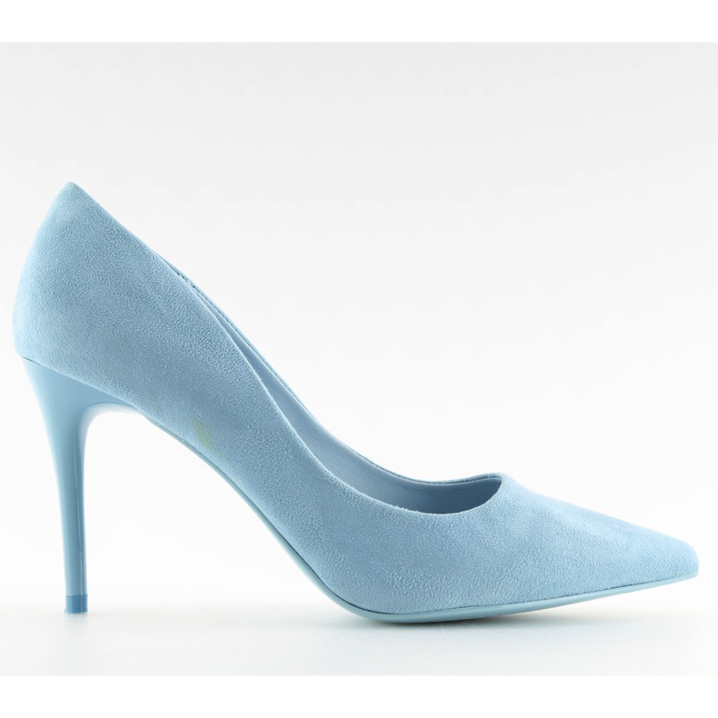 Blue women's high heels GF-JX78 L.BLUE