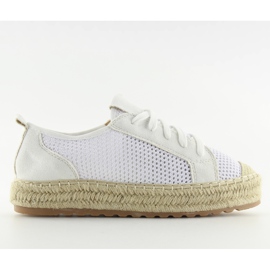 White espadrilles sneakers BB06P White