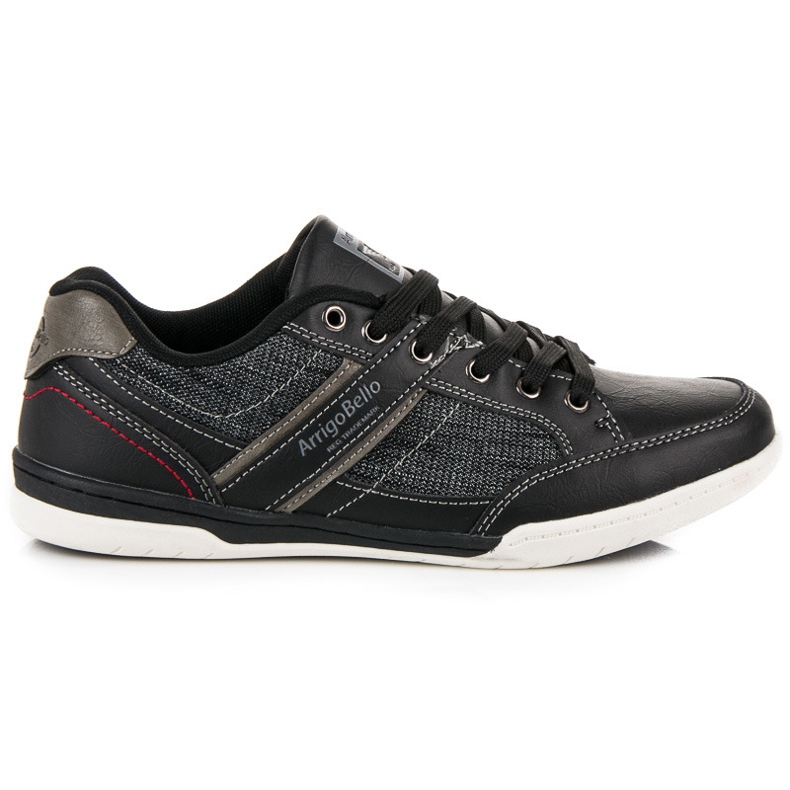 Arrigo Bello Black men's sneakers