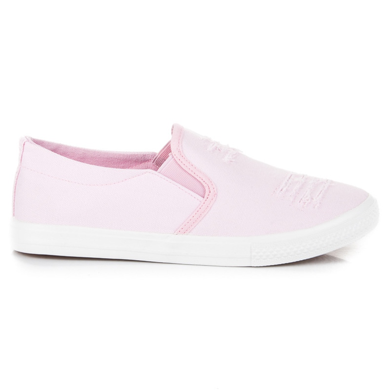 Seastar Pink Slip On Sneakers Seastar Pink Slip On Sneakers