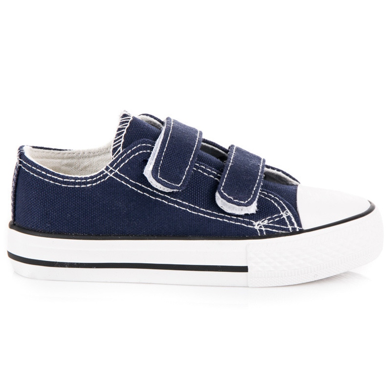 Children's Sneakers With Velcro blue