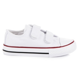 Children's Velcro sneakers white