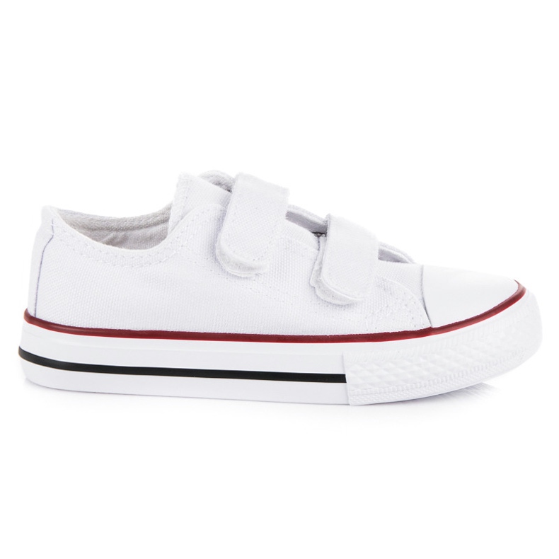 Children's Velcro sneakers white
