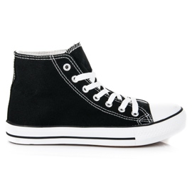 Seastar Lace-up sneakers above the ankle black