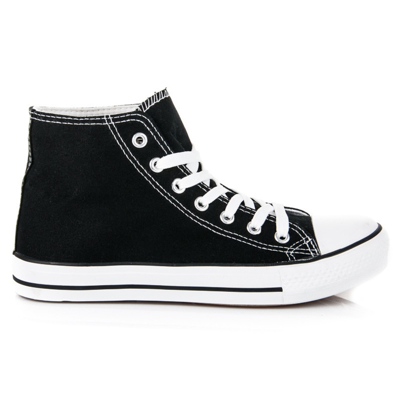 Seastar Lace-up sneakers above the ankle black