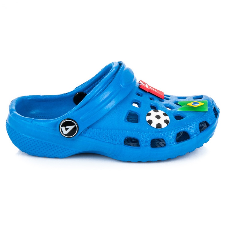 American Club American children's slippers blue American Club American children's slippers blue