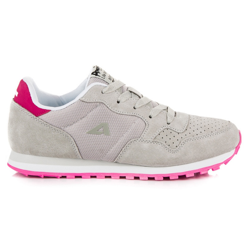 American Club American Leather Sport Shoes grey