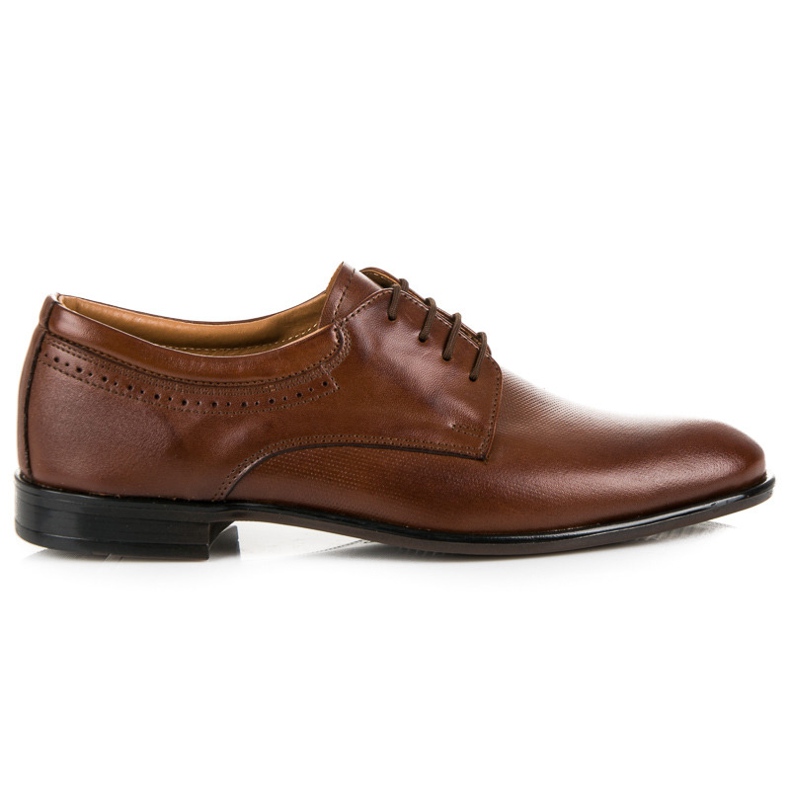 Brown leather shoes from Lucca