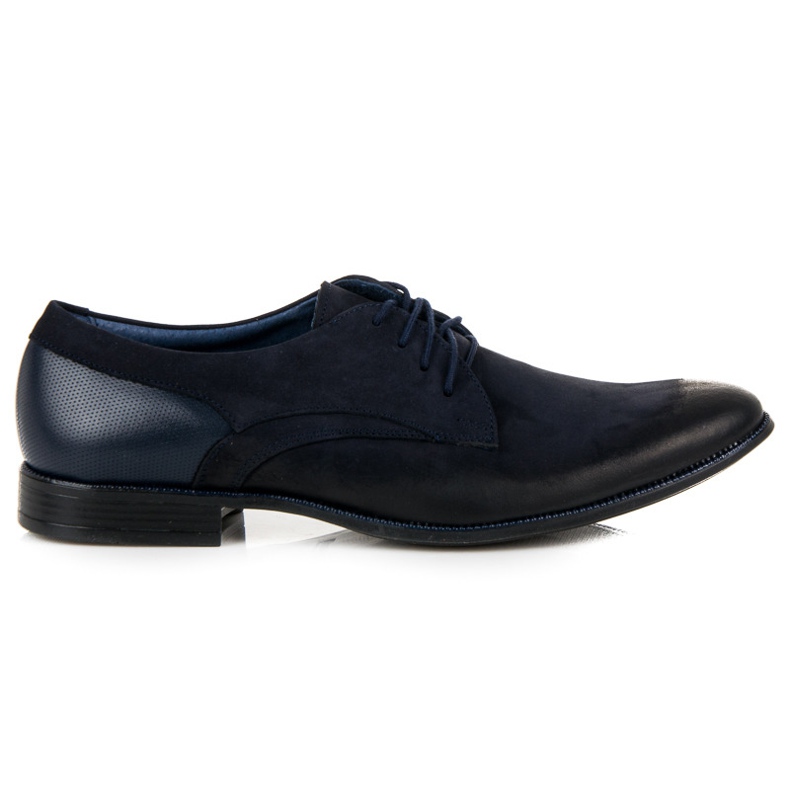 Leather Casual Shoes LUCCA blue