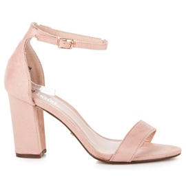 Seastar Sandals Fastened With A Buckle pink