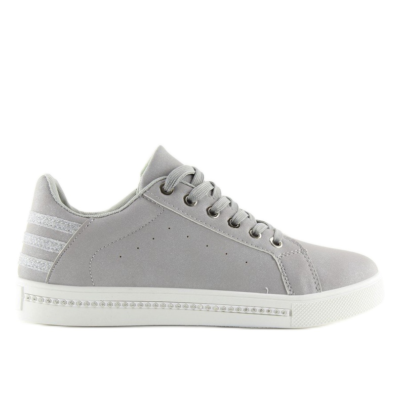 Gray Women's gray sneakers SU09p Gray grey