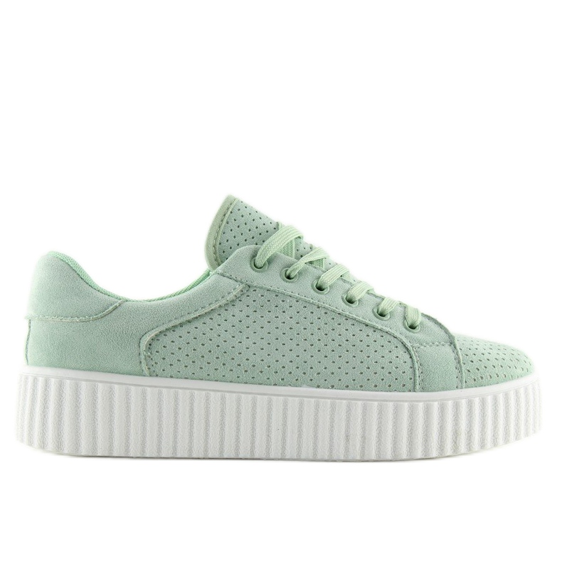 AX02 Green creepersy sneakers