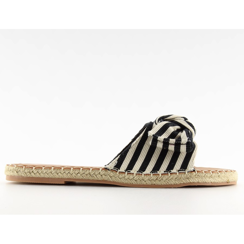 Black espadrilles LL-133P Black