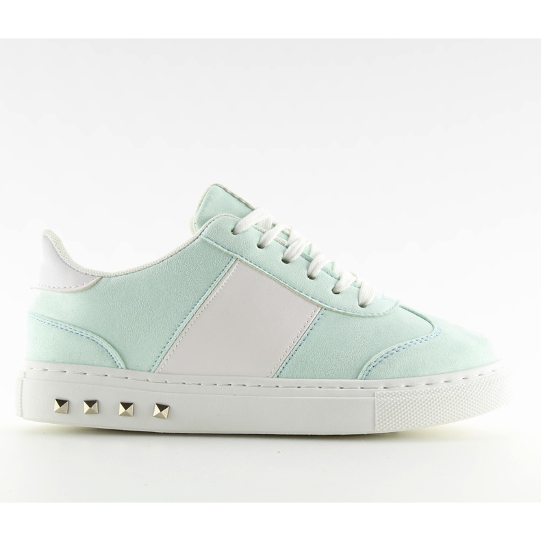 Pastel mint green women's sneakers
