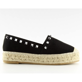 Black women's espadrilles 8333 black Black women's espadrilles 8333 black