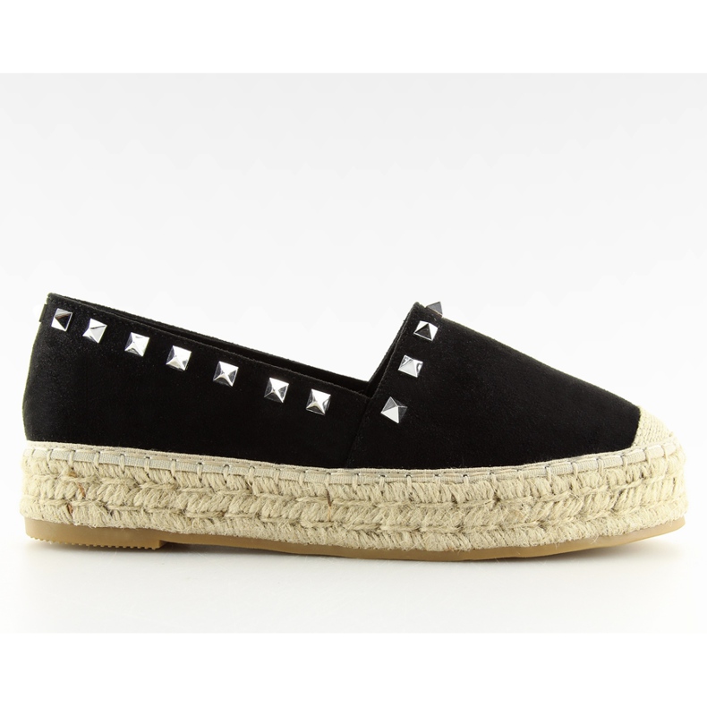 Black women's espadrilles 8333 black Black women's espadrilles 8333 black