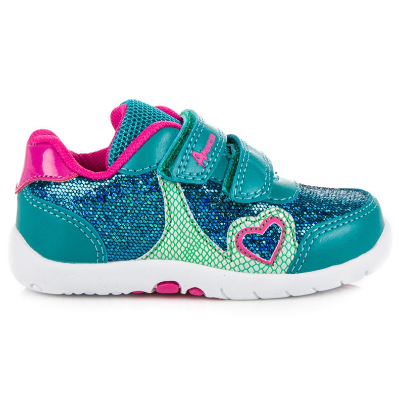 American Club Girls' American sneakers green