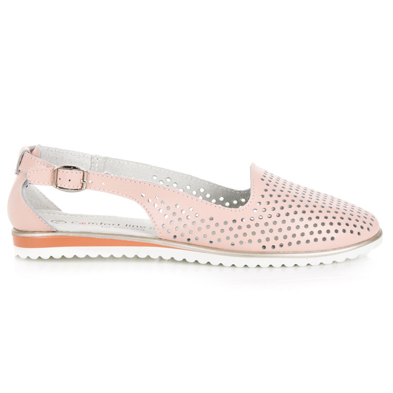 Openwork vinceza sandals pink