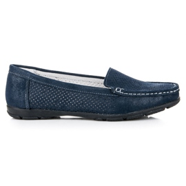 Openwork Vinceza loafers blue