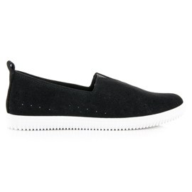 Seastar Suede slipons black