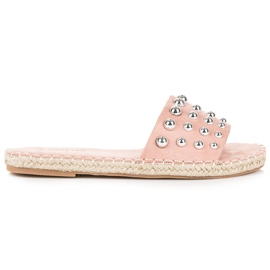 Seastar Suede espadrilles flip-flops pink Seastar Suede espadrilles flip-flops pink