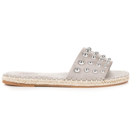 Seastar Suede espadrilles flip-flops grey Seastar Suede espadrilles flip-flops grey