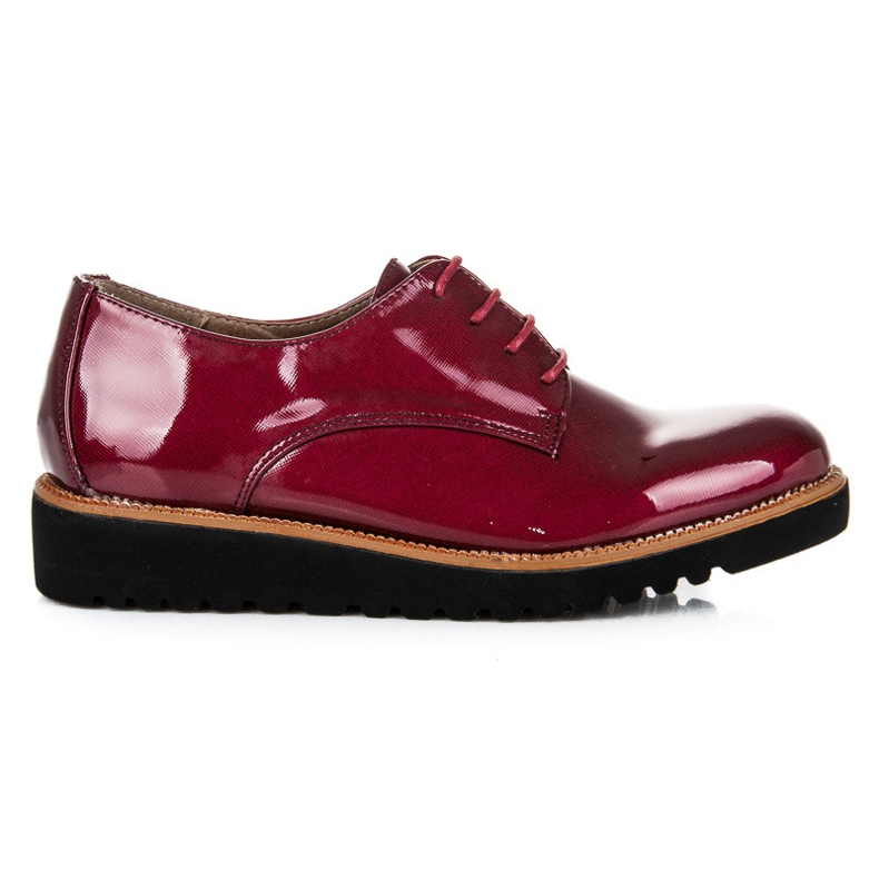 Kylie Burgundy lacquered shoes Kylie Burgundy lacquered shoes