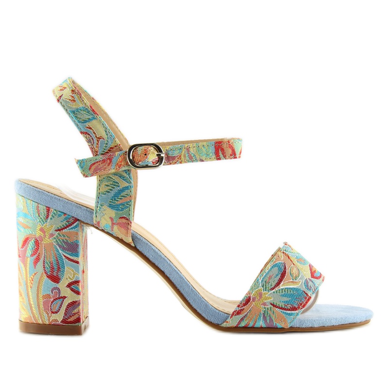 Oriental blue sandals LT92 blue