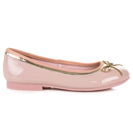 American Club Lacquered american ballerinas 14297 pink