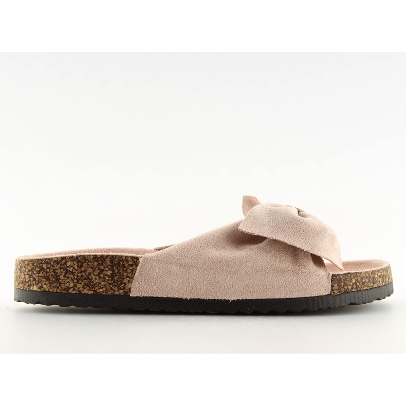 Beige cork slippers 218-10 beige