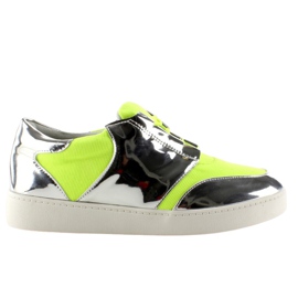 Neon-mirror GQ2336 Yellow sports shoes