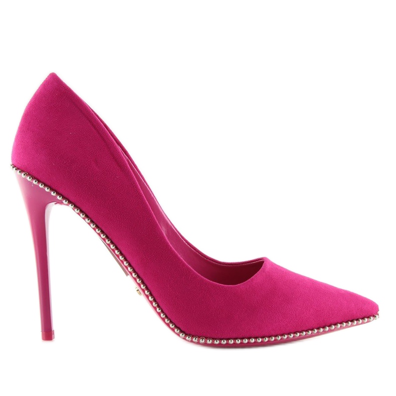 Elegant fuchsia women's NF-23P Fushia high heels pink
