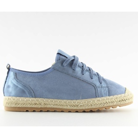 Blue espadrilles BB02P L.BLUE sneakers