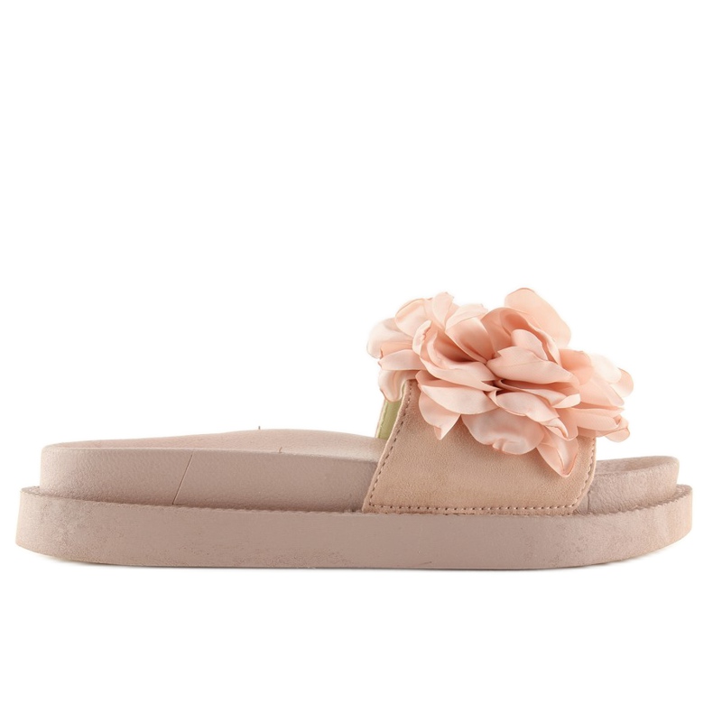 Flower power pink slippers AK04P pink