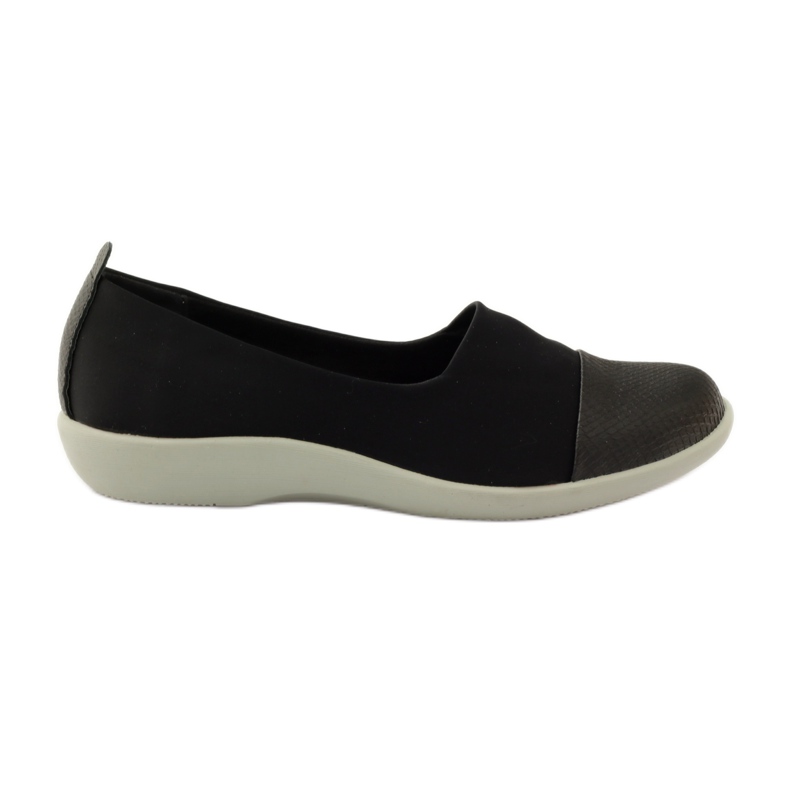 Very comfortable Aloeloe slipony shoes black