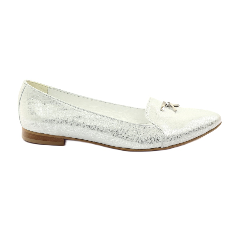 Lordsy ballerinas with silver Angello decoration grey