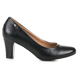 Vices Black pumps on the post