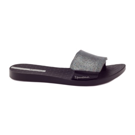 Ipanema pool slippers 26177 black glitter grey