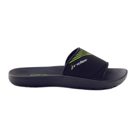 Rider 82325 pool slippers black green