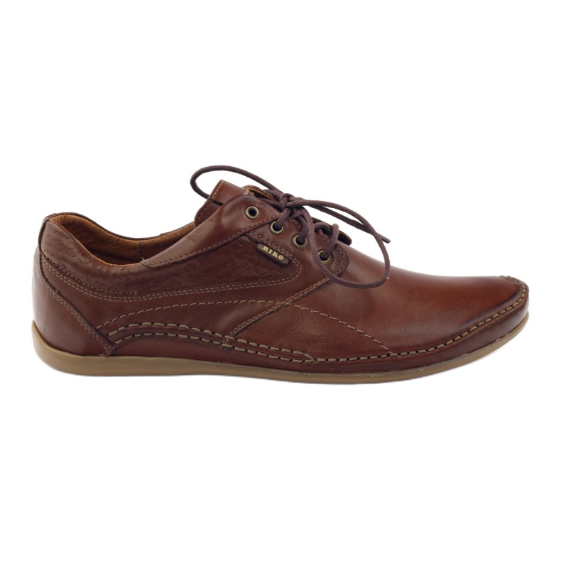Riko men's casual shoes 844 brown