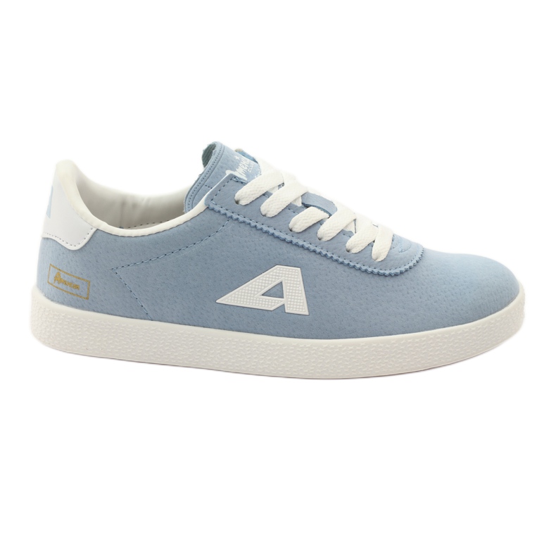 American Club American leather insole sports sneakers blue white